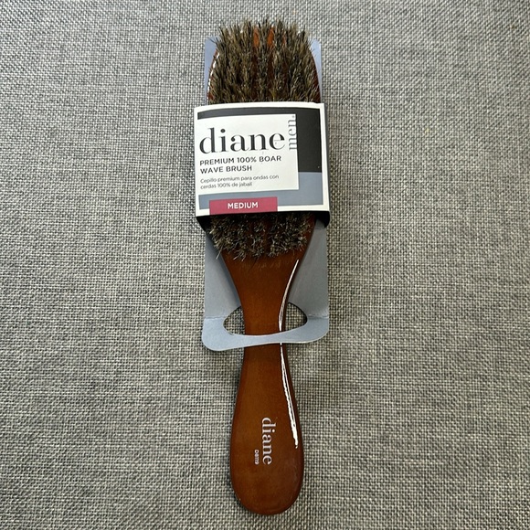 diane Premium 100% Medium Firm Boar Bristles Brushes Set of 2 NEW - Picture 2 of 4